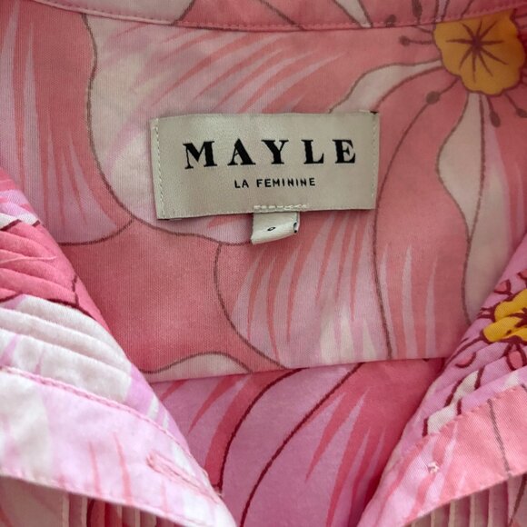 Mayle Floral Print Mini Dress - Picture 3 of 3